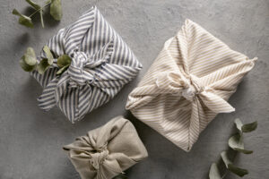 3 Furoshiki pour Noël